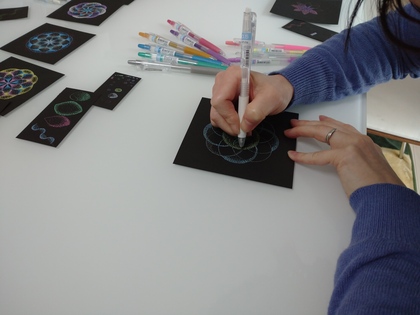 曼荼羅点描アート体験で気づいたこと